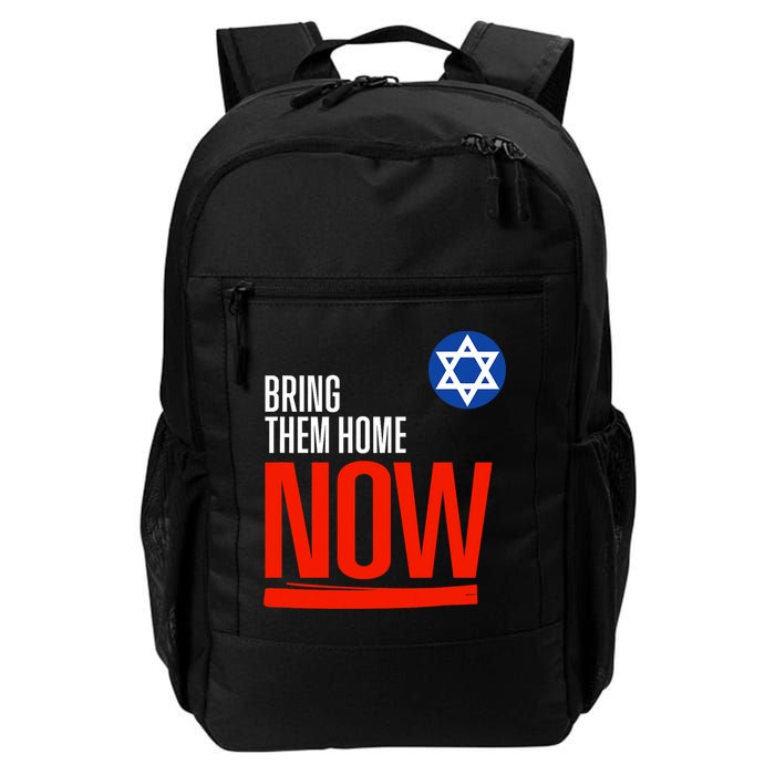 Bring Them Home Now! Stand With Israel Star Of David Backpack