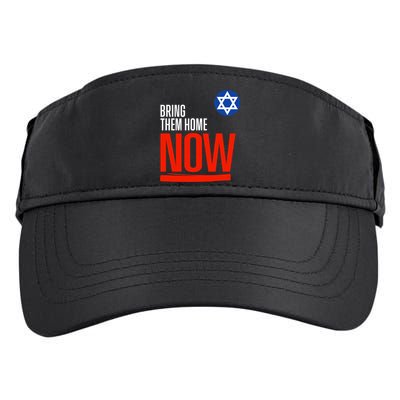 Bring Them Home Now! Stand With Israel Star Of David Adult Drive Performance Visor