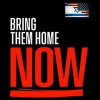 Bring Them Home Now! Stand With Israel Cropped Pullover Crew