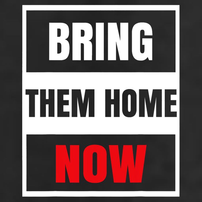 Bring Them Home Now Israel 7 Panel Mesh Trucker Snapback Hat