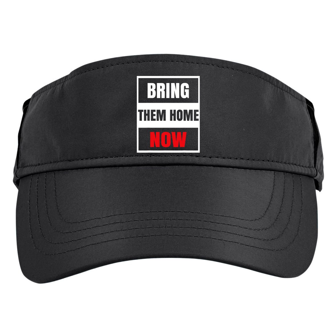 Bring Them Home Now Israel Adult Drive Performance Visor