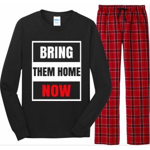 Bring Them Home Now Israel Long Sleeve Pajama Set