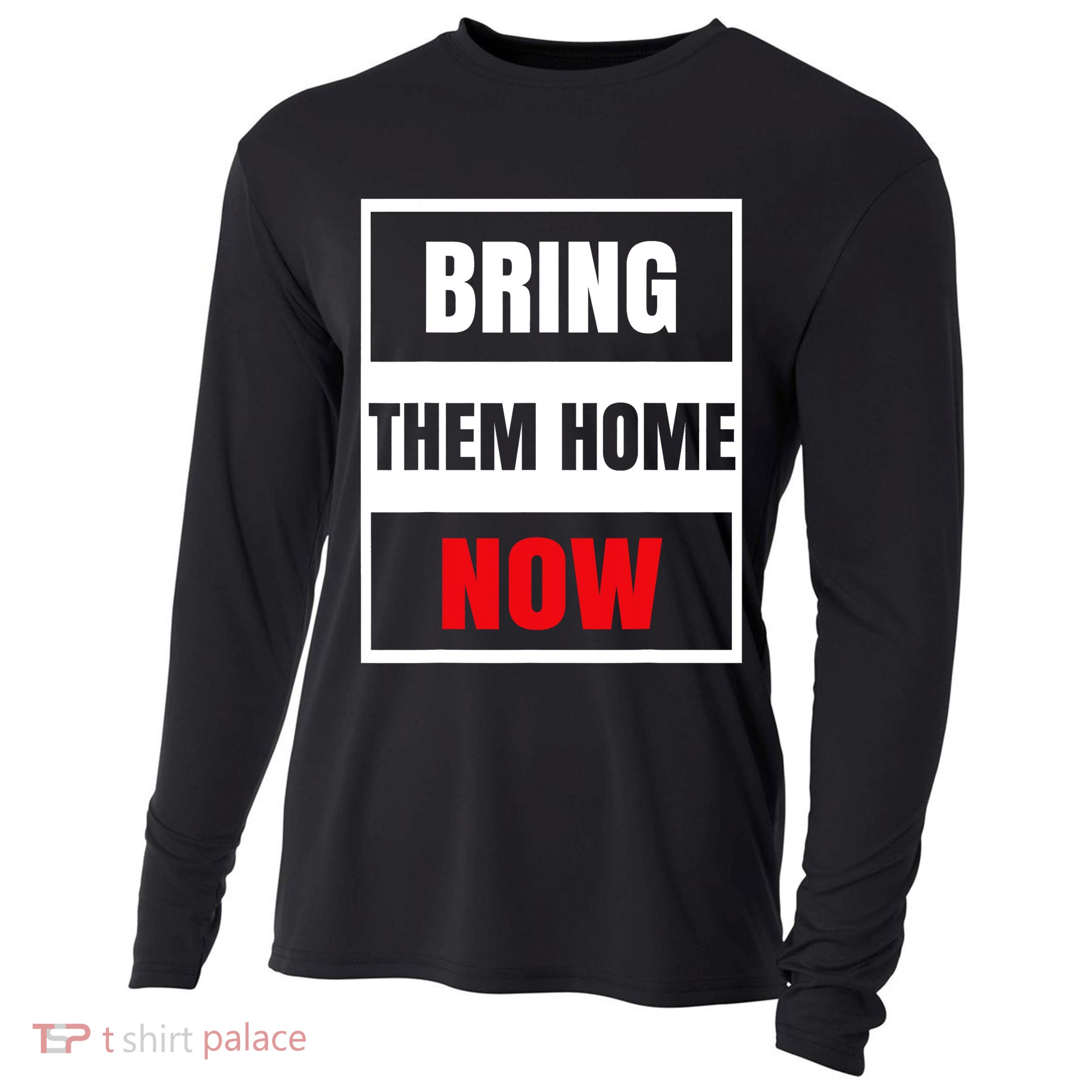 Bring Them Home Now Israel Cooling Performance Long Sleeve Crew
