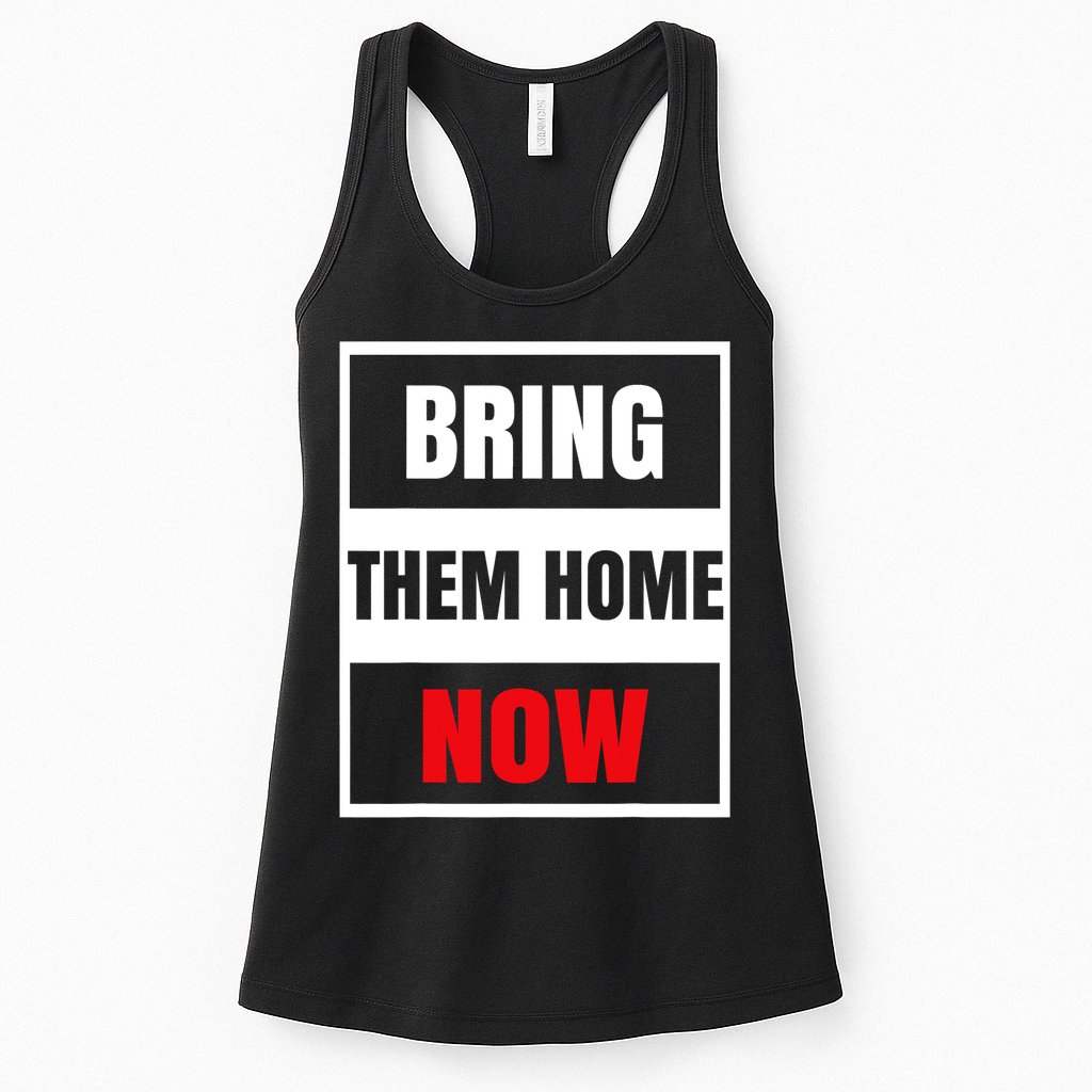 Bring Them Home Now Israel Womens Tank Top