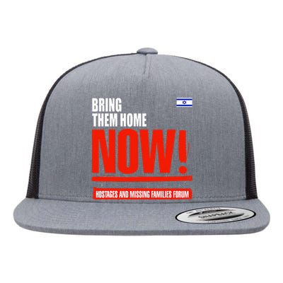 Bring Them Home Now Flat Bill Trucker Hat