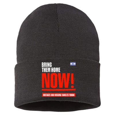 Bring Them Home Now Sustainable Knit Beanie