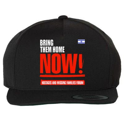 Bring Them Home Now Wool Snapback Cap