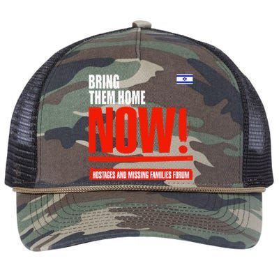 Bring Them Home Now Retro Rope Trucker Hat Cap