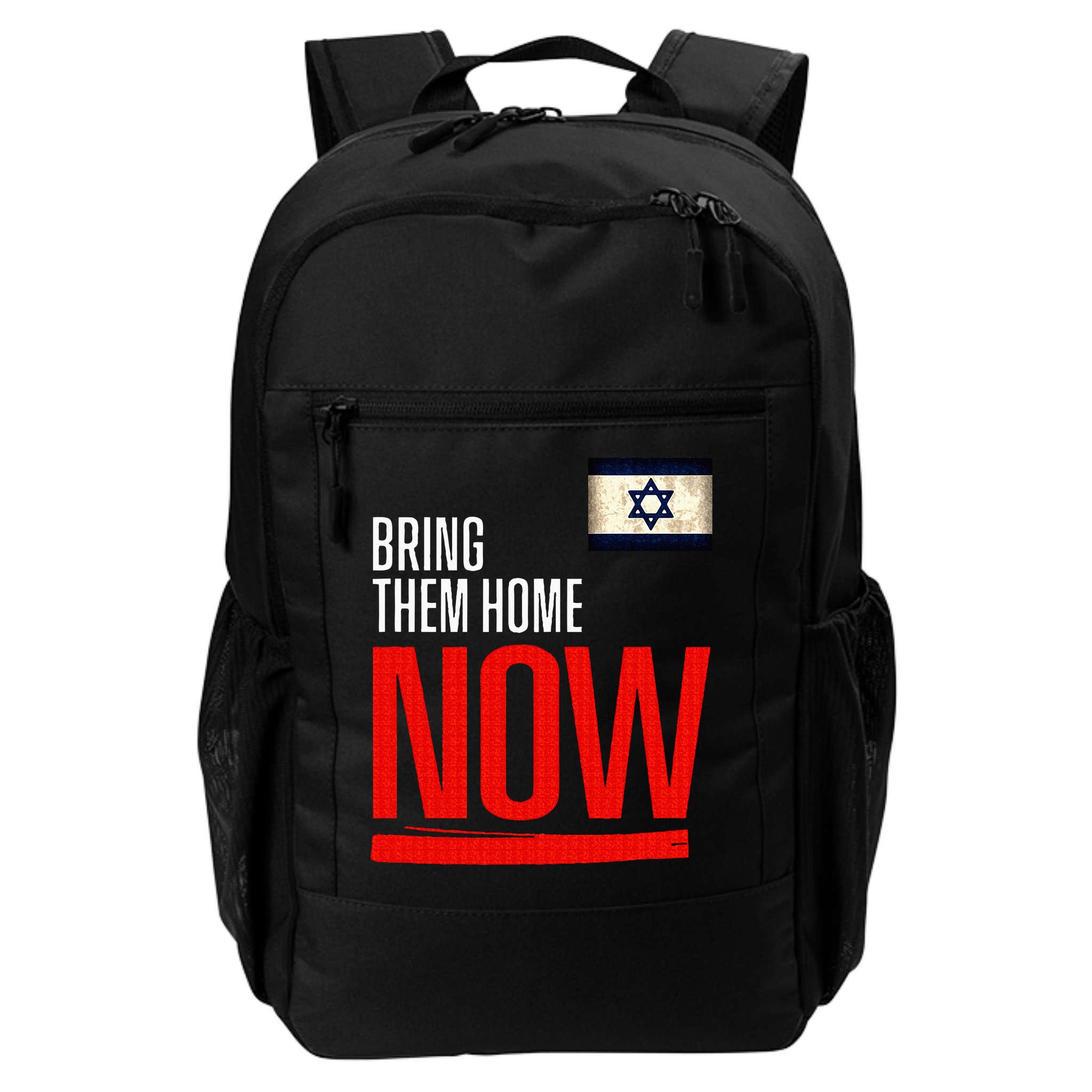 Bring Them Home Now! Stand With Israel Flag Backpack