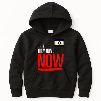 Bring Them Home Now! Stand With Israel Flag Kids Hoodie