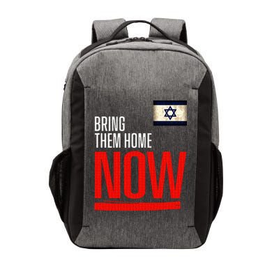Bring Them Home Now! Stand With Israel Flag Vector Backpack