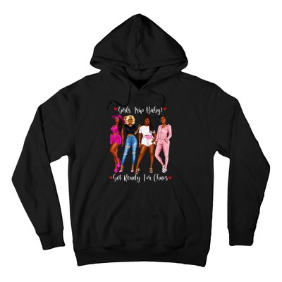 Black Trip Holidays With Friends African Diva Hoodie