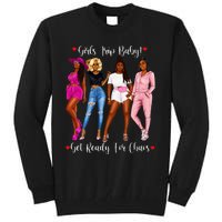 Black Trip Holidays With Friends African Diva Tall Sweatshirt