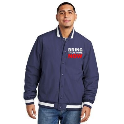 Bring Them Home Now Insulated Varsity Jacket