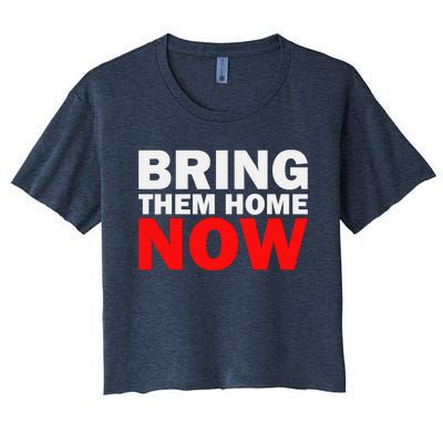 Bring Them Home Now Women's Crop Top Tee