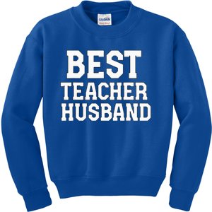 Best Teacher Husband Kids Sweatshirt