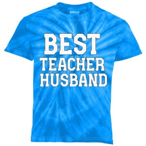 Best Teacher Husband Kids Tie-Dye T-Shirt