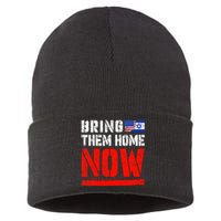 Bring Them Home Now Bring Them Back Sustainable Knit Beanie