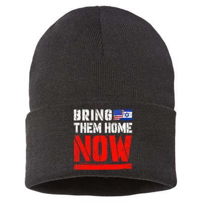 Bring Them Home Now Bring Them Back Sustainable Knit Beanie