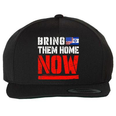 Bring Them Home Now Bring Them Back Wool Snapback Cap