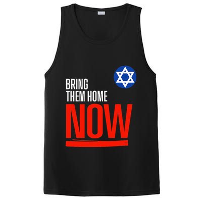 Bring Them Home Now! Stand With Israel Star of David PosiCharge Competitor Tank