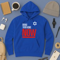 Bring Them Home Now! Stand With Israel Star of David Hoodie