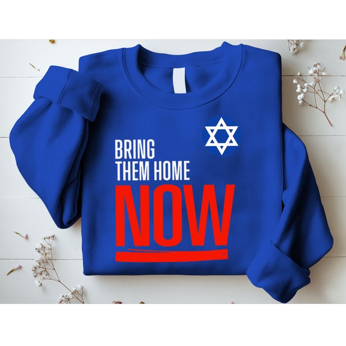 Bring Them Home Now! Stand With Israel Star of David Sweatshirt