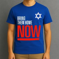 Bring Them Home Now! Stand With Israel Star of David T-Shirt