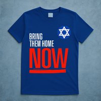 Bring Them Home Now! Stand With Israel Star of David T-Shirt