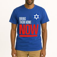 Bring Them Home Now! Stand With Israel Star of David Tall T-Shirt