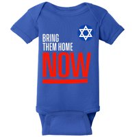 Bring Them Home Now! Stand With Israel Star of David Baby Bodysuit