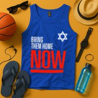 Bring Them Home Now! Stand With Israel Star of David Tank Top