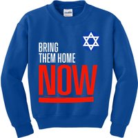 Bring Them Home Now! Stand With Israel Star of David Kids Sweatshirt