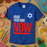 Bring Them Home Now! Stand With Israel Star of David Kids T-Shirt