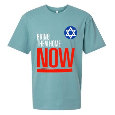Bring Them Home Now! Stand With Israel Star of David Sueded Cloud Jersey T-Shirt