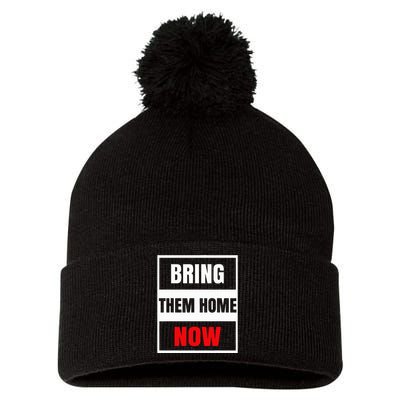 Bring Them Home Now Vintage Pom Pom 12in Knit Beanie