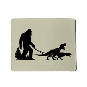 Bigfoot Taking His Dinosaurs for a Walk Bigfoot  Mousepad