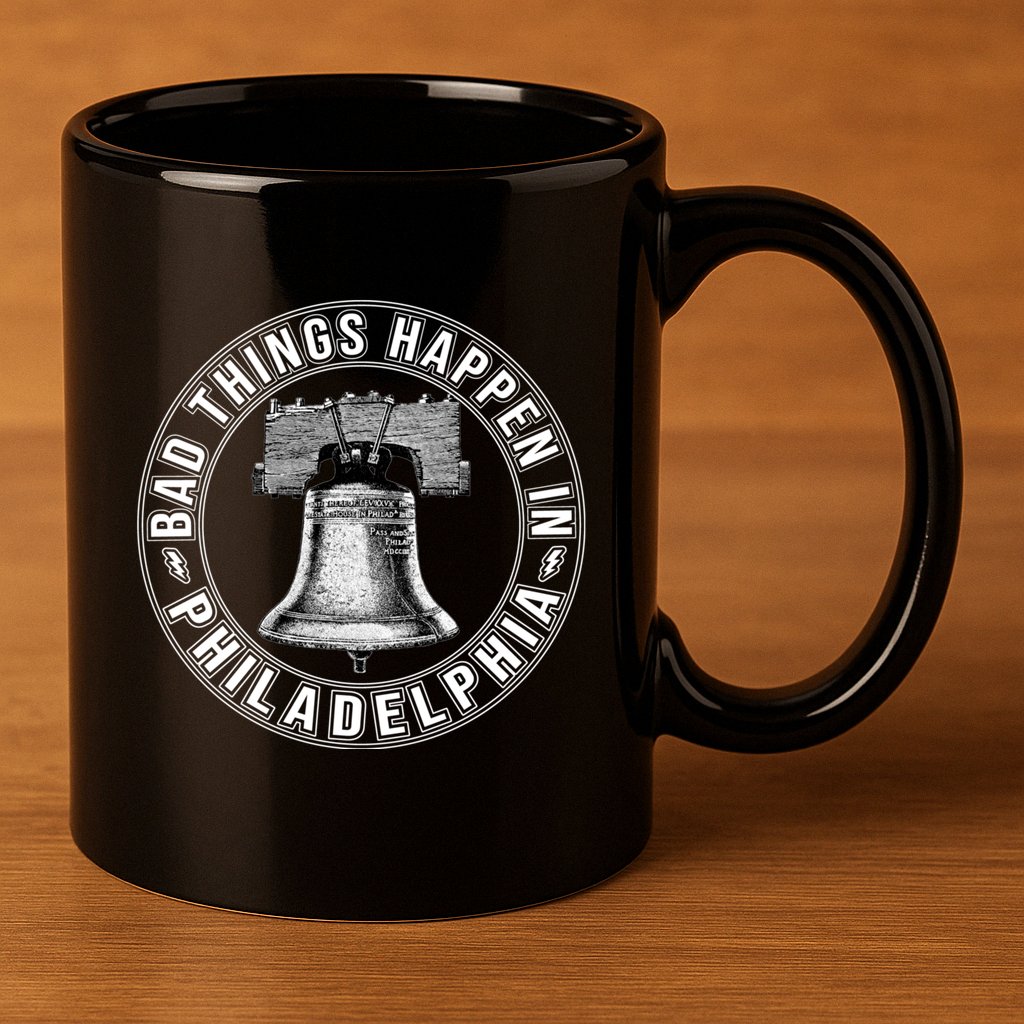 Bad Things Happen In Philadelphia 11oz C Handle Ceramic Mug