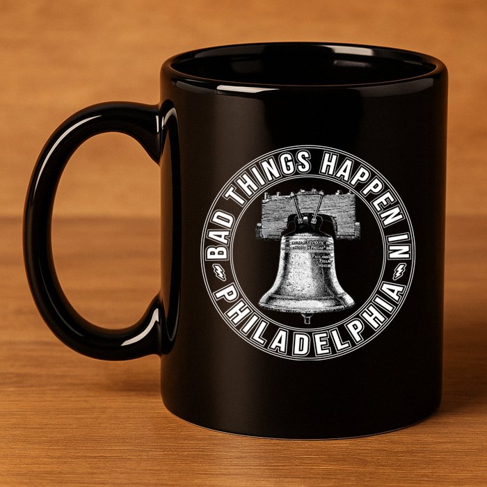 Bad Things Happen In Philadelphia 11oz C Handle Ceramic Mug