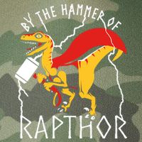 By The Hammer Of Rapthor Legacy Tie Dye Trucker Hat