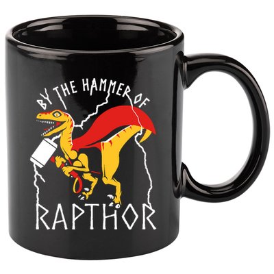 By The Hammer Of Rapthor 11oz C Handle Ceramic Mug