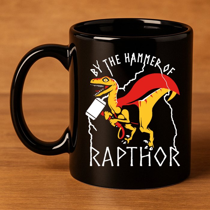 By The Hammer Of Rapthor 11oz C Handle Ceramic Mug
