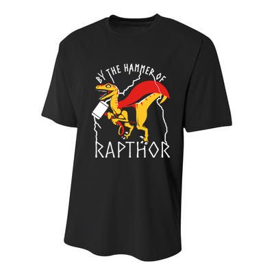 By The Hammer Of Rapthor Youth Performance Sprint T-Shirt
