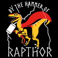 By The Hammer Of Rapthor Crop Top