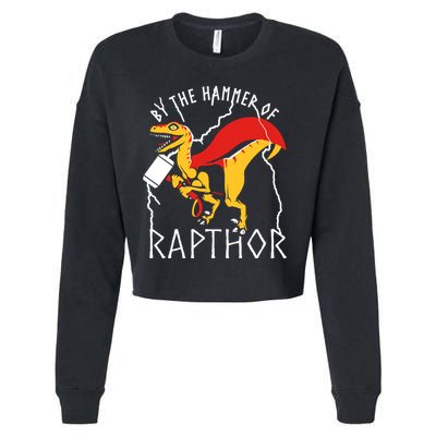 By The Hammer Of Rapthor Cropped Pullover Crew