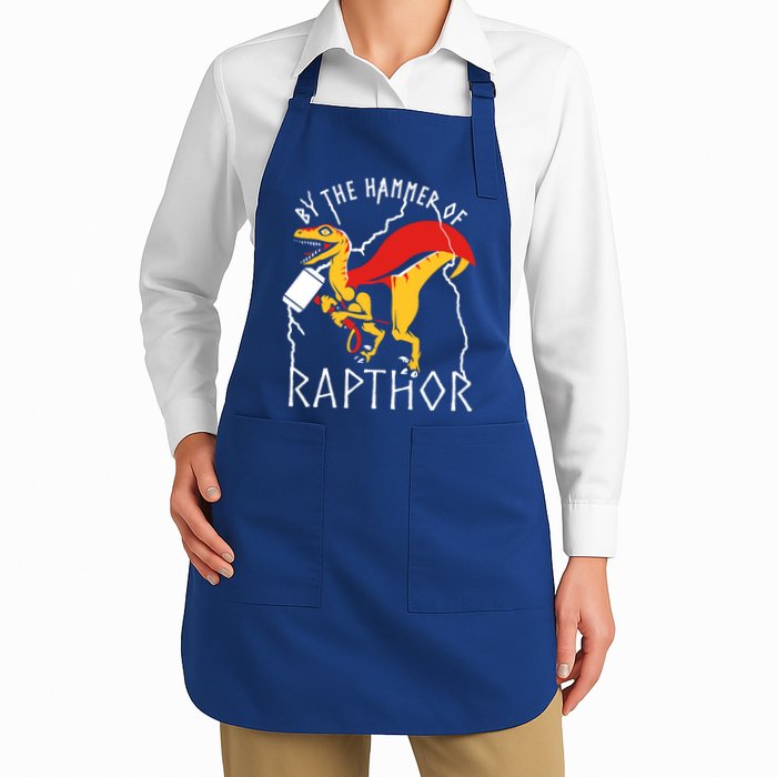 By The Hammer Of Rapthor Full-Length Apron With Pockets