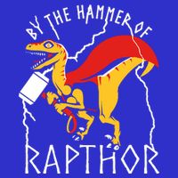 By The Hammer Of Rapthor Full-Length Apron With Pockets