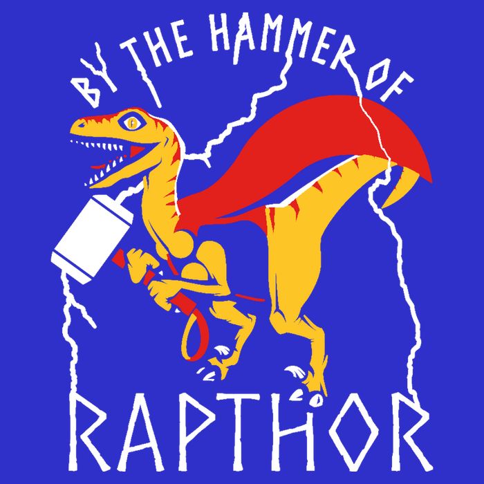 By The Hammer Of Rapthor Full-Length Apron With Pockets