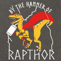 By The Hammer Of Rapthor Cotton Canvas Backpack