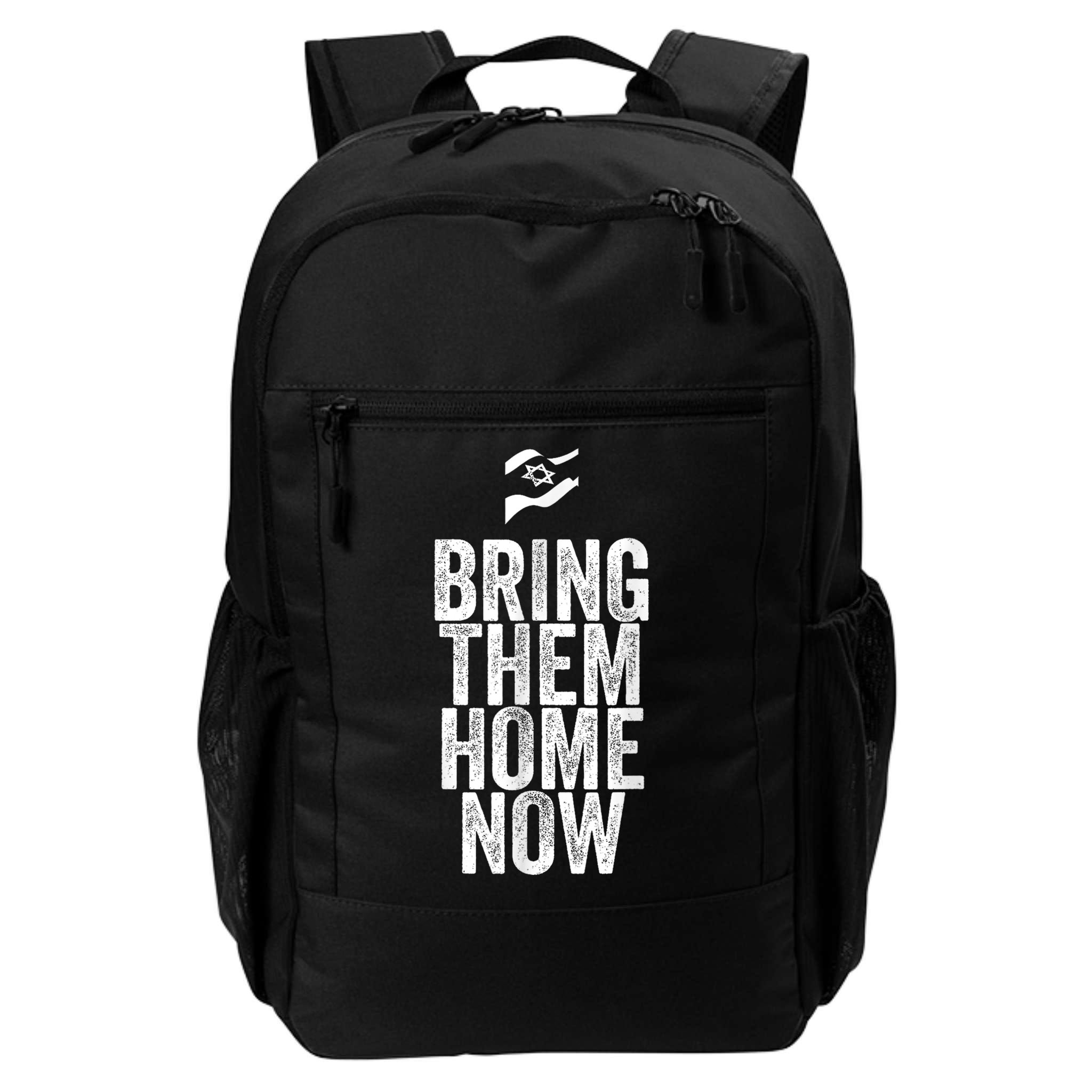 Bring Them Home Now I Stand With Israel Backpack
